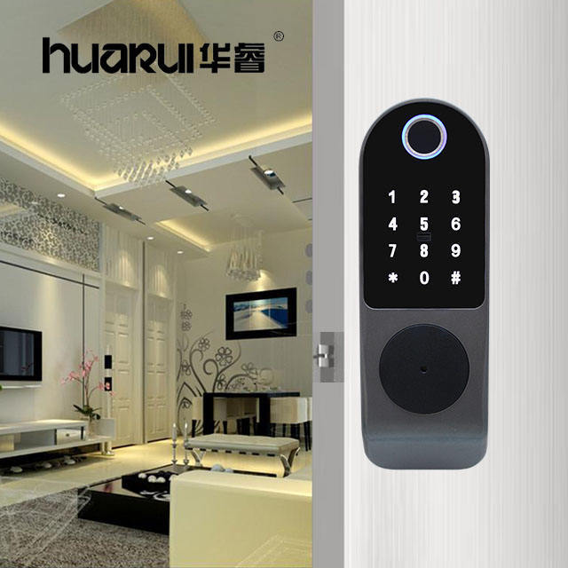 边框指纹锁推动了门禁识别技术的发展。