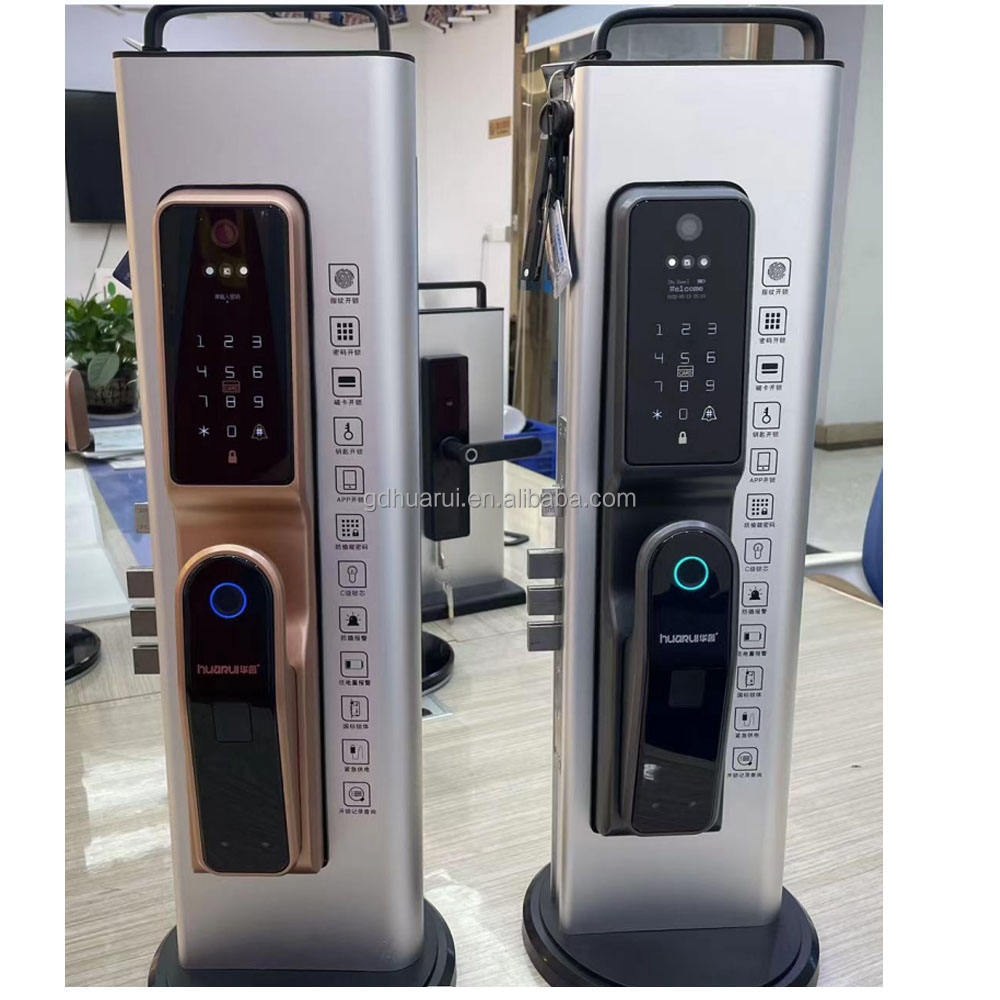 H11P Tuya WiFi 智能门锁，指纹识别，无钥匙数字门把手